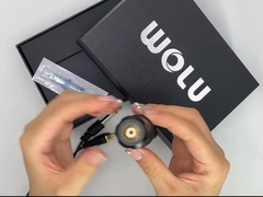 RCA 커넥터와 고급 품질 모터스와 회색 문신 기계